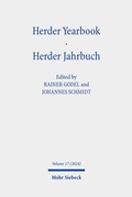 Bild: Herder Yearbook / Herder Jahrbuch - Mohr Siebeck