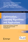 Cover: Optimization, Learning Algorithms and Applications - Springer