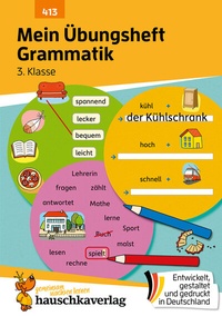 Abbildung von: Mein Übungsheft Grammatik 3. Klasse - Hauschka Verlag