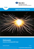 Cover: T 051- Elektrostatik - Jedermann-Verlag GmbH