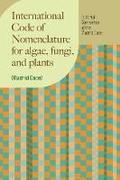 Cover: International Code of Nomenclature for algae, fungi, and plants (Madrid Code) - University of Chicago Press