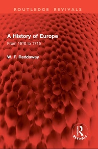 Bild: A History of Europe - Routledge