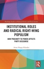 Cover: Institutional Roles and Radical Right-Wing Populism - Routledge