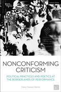 Cover: Nonconforming Criticism - Methuen Drama