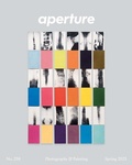 Cover: Painting and Photography - Aperture