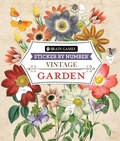 Cover: Brain Games - Sticker by Number - Vintage: Garden (28 Images to Sticker) - Publications International, Ltd.