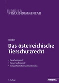 Abbildung von: Das österreichische Tierschutzrecht - Manz