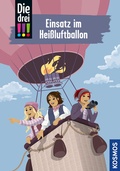 Cover: Die drei !!!, 112, Einsatz im Hei&szlig;luftballon - Kosmos