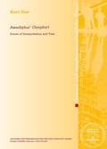 Cover: Aeschylus' "Choephori" - Franz Steiner Verlag