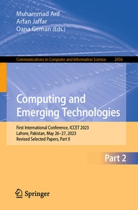 Enlarge image Cover: Computing and Emerging Technologies - Springer