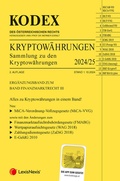 Cover: Kodex Kryptow&auml;hrungen 2024/25 - LexisNexis Verlag ARD ORAC GmbH