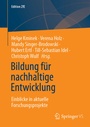 Cover: Bildung für nachhaltige Entwicklung - Springer VS