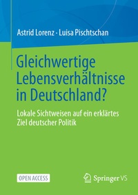 Abbildung von: Gleichwertige Lebensverhältnisse in Deutschland? - Springer VS