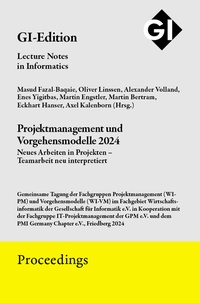 Abbildung von: GI Edition Proceedings Band 353 - PVM 2024 - Köllen