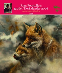 Abbildung von: Rien Poortvliets großer Tierkalender 2026 - Parey, P
