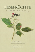 Cover: Lesefr&uuml;chte - K&auml;rntner Landesarchiv