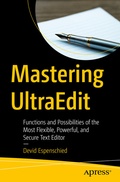 Cover: Mastering UltraEdit - APress