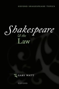 Cover: Shakespeare and the Law - OUP eBook