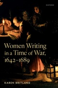 Cover: Women Writing in a Time of War, 1642-1689 - Oxford University Press