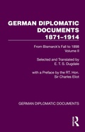 Bild: German Diplomatic Documents 1871-1914 Volume 2 - Routledge