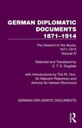 Bild: German Diplomatic Documents 1871-1914 Volume 4 - Routledge