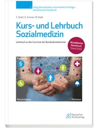 Abbildung von: Kurs- und Lehrbuch Sozialmedizin - Deutscher Ärzteverlag