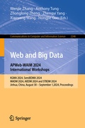 Cover: Web and Big Data. APWeb-WAIM 2024 International Workshops - Springer Nature Switzerland AG