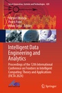 Cover: Intelligent Data Engineering and Analytics - Springer Nature Switzerland AG