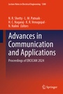 Cover: Advances in Communication and Applications - Springer Nature Switzerland AG