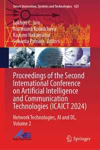 Enlarge image Cover: Proceedings of the Second International Conference on Artificial Intelligence and Communication Technologies (ICAICT 2024) - Springer