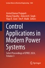 Cover: Control Applications in Modern Power Systems - Springer