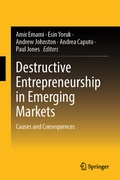 Cover: Destructive Entrepreneurship in Emerging Markets - Springer