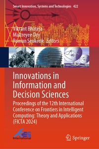 Abbildung von: Innovations in Information and Decision Sciences - Springer