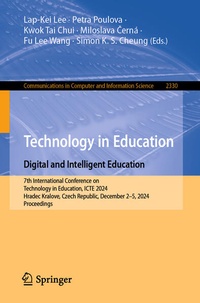 Enlarge image Cover: Technology in Education. Digital and Intelligent Education - Springer Nature Switzerland AG