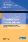 Cover: Knowledge and Systems Sciences - Springer