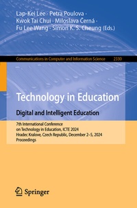 Enlarge image Cover: Technology in Education. Digital and Intelligent Education - Springer