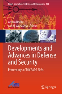 Enlarge image Cover: Developments and Advances in Defense and Security - Springer
