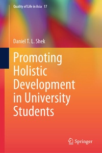 Enlarge image Cover: Promoting Holistic Development in University Students - Springer