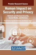 Cover: Human Impact on Security and Privacy - IGI Global
