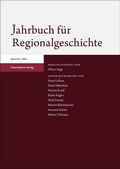 Bild: Jahrbuch für Regionalgeschichte 42 (2024) - Franz Steiner Verlag