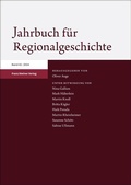 Abbildung von: Jahrbuch für Regionalgeschichte 42 (2024) - Franz Steiner Verlag