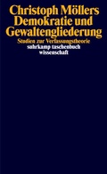 Cover: Demokratie und Gewaltengliederung - Suhrkamp