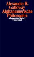 Cover: Alphanumerische Philosophie - Suhrkamp