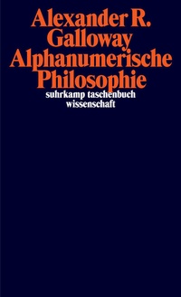 Abbildung von: Alphanumerische Philosophie - Suhrkamp