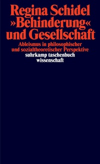 Abbildung von: »Behinderung« und Gesellschaft - Suhrkamp