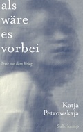 Cover: Als w&auml;re es vorbei - Suhrkamp