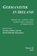 Cover: German Studies and the Medical/Health Humanities - Hartung-Gorre