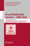 Cover: AI and Multimodal Services - AIMS 2024 - Springer