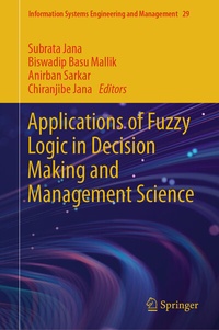 Enlarge image Cover: Applications of Fuzzy Logic in Decision Making and Management Science - Springer