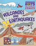 Cover: Professor Hoot's Science Comics: Volcanoes and Earthquakes - Wayland